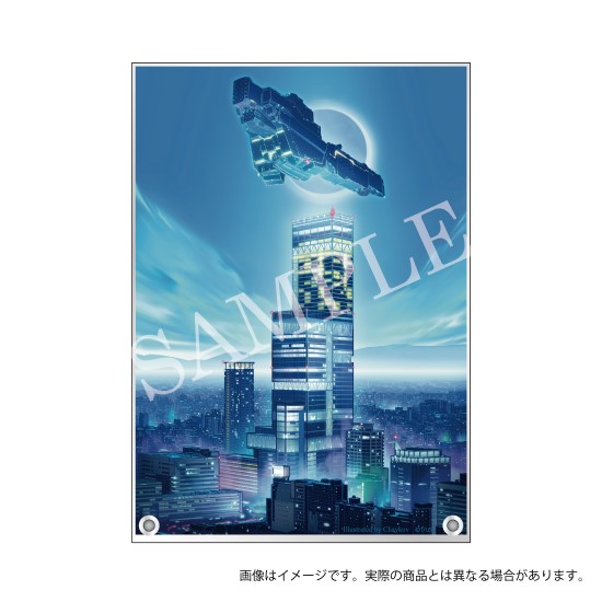 銀河英雄伝説 Die Neue These　アクリルアートスタンド　「銀河の歴史展」銀河大阪阿倍野：月蝕の夜